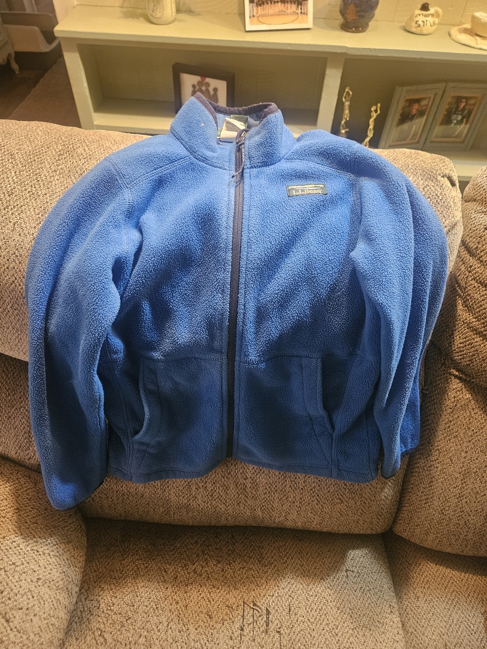 Kids Blue Full-Zip Fleece Jacket by Columbia